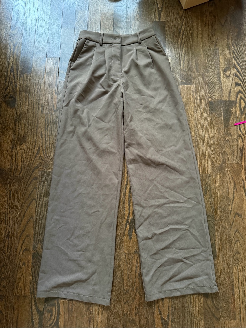 Princess Polly Wide-Leg Pants in Taupe